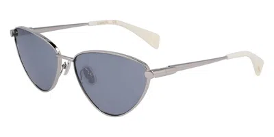 Lanvin Lnv131s 042 Women's Sunglasses Silver Size 61