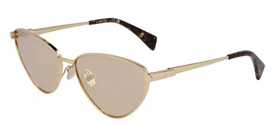 Lanvin Lnv131s 770 Women's Sunglasses Gold Size 61