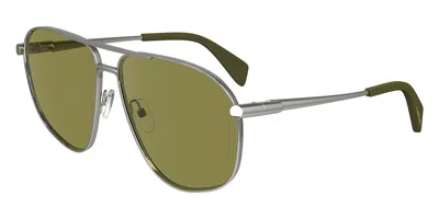 Lanvin Lnv134s 045 Men's Sunglasses  Size 59 In Silver