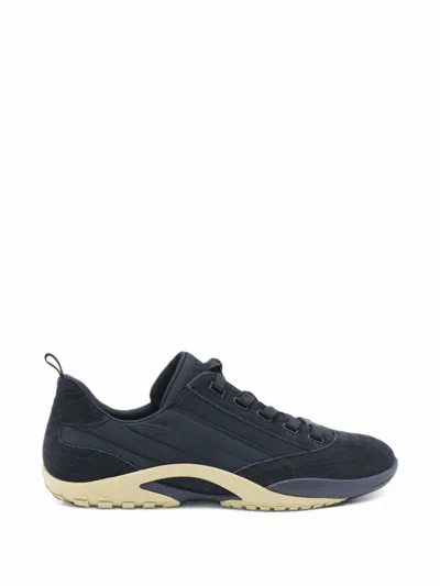 Lanvin Lnv2 Sneakers In Nylon In Blue