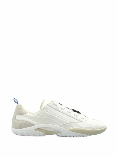 Lanvin Lnv2 Sneakers In Nylon In White
