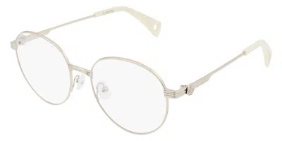 Lanvin Lnv2107 722 Occhiali Da Vista Oro Per Donna (solo Montatura) In Transparent