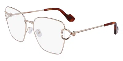 Lanvin Lnv2121 Women's Glasses, Rose-gold, Size 56