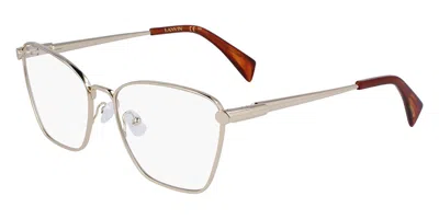 Lanvin Lnv2125 Women's Glasses, Gold, Size 56