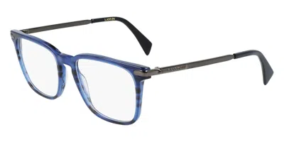 Lanvin Lnv2608 400 Occhiali Da Vista Blu Per Uomo (solo Montatura) In Blue