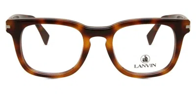 Lanvin Lnv2610 214 Occhiali Da Vista Tartarugatishell Per Uomo (solo Montatura) In Brown