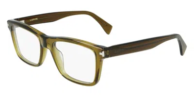 Lanvin Lnv2612 239 Occhiali Da Vista Verdi Per Uomo (solo Montatura) In Multi