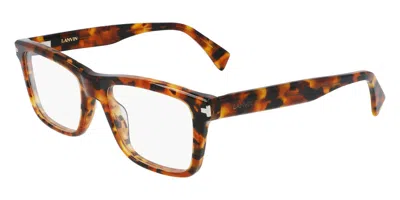 Lanvin Lnv2612 219 Occhiali Da Vista Tartarugatishell Per Uomo (solo Montatura) In Brown
