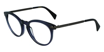 Lanvin Lnv2619 424 Occhiali Da Vista Blu Per Uomo (solo Montatura) In Yellow