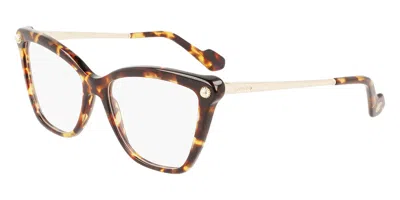 Lanvin Lnv2622 Men's Glasses, Tortoiseshell, Size 54 In Brown