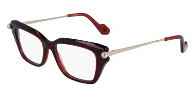 Lanvin Lnv2631 Women's Glasses, Red, Size 52