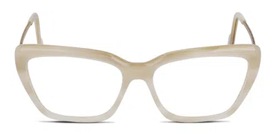 Lanvin Lnv2632 White/beige In White,beige