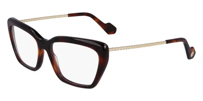 Lanvin Lnv2632 Women's Glasses, Tortoiseshell, Size 55 In Brown