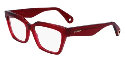 Lanvin Lnv2636 Women's Glasses, Red, Size 55