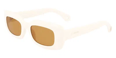 Lanvin Lnv629s 102 Men's Sunglasses White Size 50