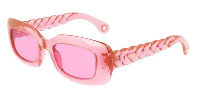 Lanvin Lnv629s 669 Men's Sunglasses Pink Size 50