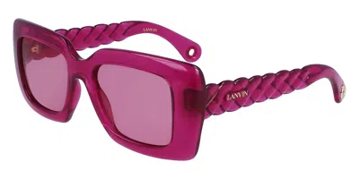 Lanvin Lnv642s 654 Women's Sunglasses Pink Size 52