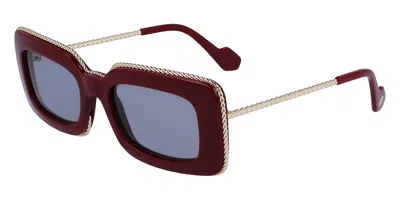 Lanvin Lnv645s 600 Women's Sunglasses Red Size 52