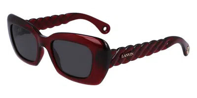 Lanvin Lnv646s 601 Women's Sunglasses Red Size 52