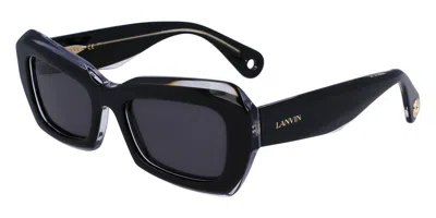 Lanvin Lnv662s 010 Women's Sunglasses Black Size 54