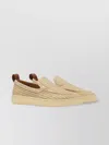 Lanvin Loafers With Pull Tab And Woven Texture