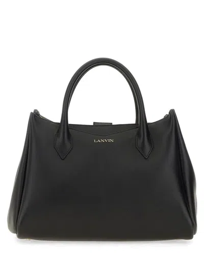 Lanvin Loctave Day Bag In Black
