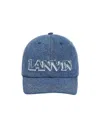 Lanvin Logo-appliqué Denim Cap