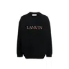 LANVIN LOGO CURB SWEATSHIRT