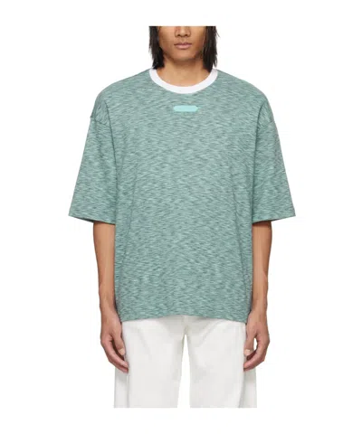 Lanvin Logo-decorated T-shirt In Green