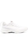 Lanvin Sneakers Almond Toe Textured Design In Bianco