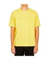 Lanvin Logo Details Short-sleeved T-shirt In Yellow