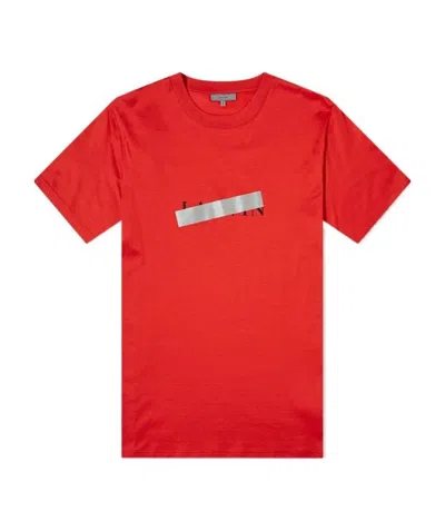 Lanvin Logo Details T-shirt In Red