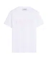 Lanvin Logo Embroidered Classic T-shirt In White