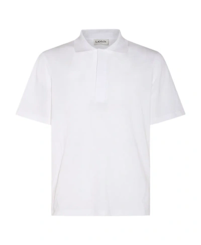 LANVIN LANVIN SHORT-SLEEVED STRAIGHT HEM POLO SHIRT
