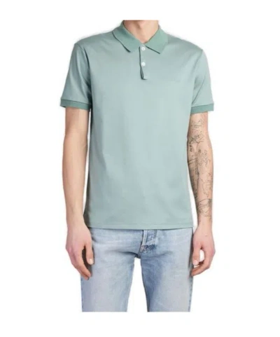 LANVIN LANVIN LOGO EMBROIDERED POLO SHIRT