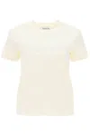 LANVIN LOGO EMBROIDERED T-SHIRT FOR WOMEN