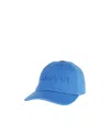Lanvin Logo Hat In Blue