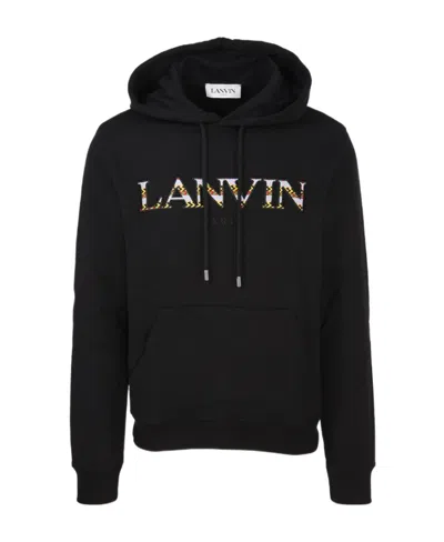 LANVIN LOGO HOODED SWEATER