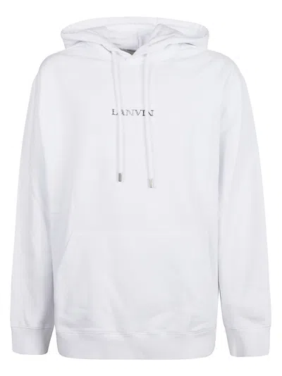 LANVIN LOGO HOODIE