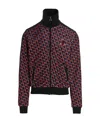 Lanvin Logo Jacquard Track Jacket In Black