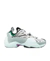 Lanvin Blue Flash X Low Top Sneakers In White
