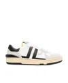 Lanvin Clay White Leather Blend Sneakers In White