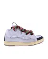 Lanvin Logo Low Upper Board Shoes In Multicolor
