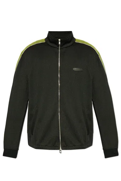 Lanvin Logo-appliqué Jacket In Black