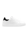 Lanvin Ddb0 Sneaker With Contrasted Embroideries In White