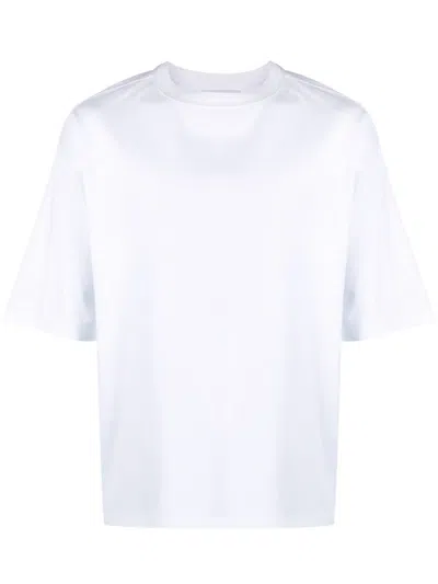 Lanvin Logo-print Cotton T-shirt In White
