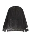 Lanvin Logo-print Hooded Jacket In Black