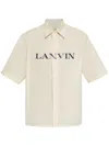 LANVIN LOGO-PRINT SHIRT