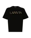 Lanvin T-shirt In Black