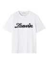 Lanvin Logo-print T-shirt In White